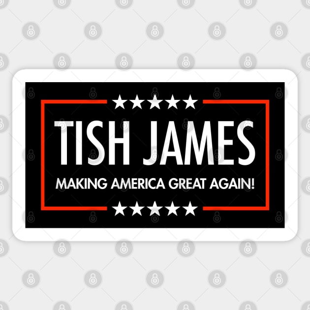 Tish James - Making America Great Sticker by Tainted